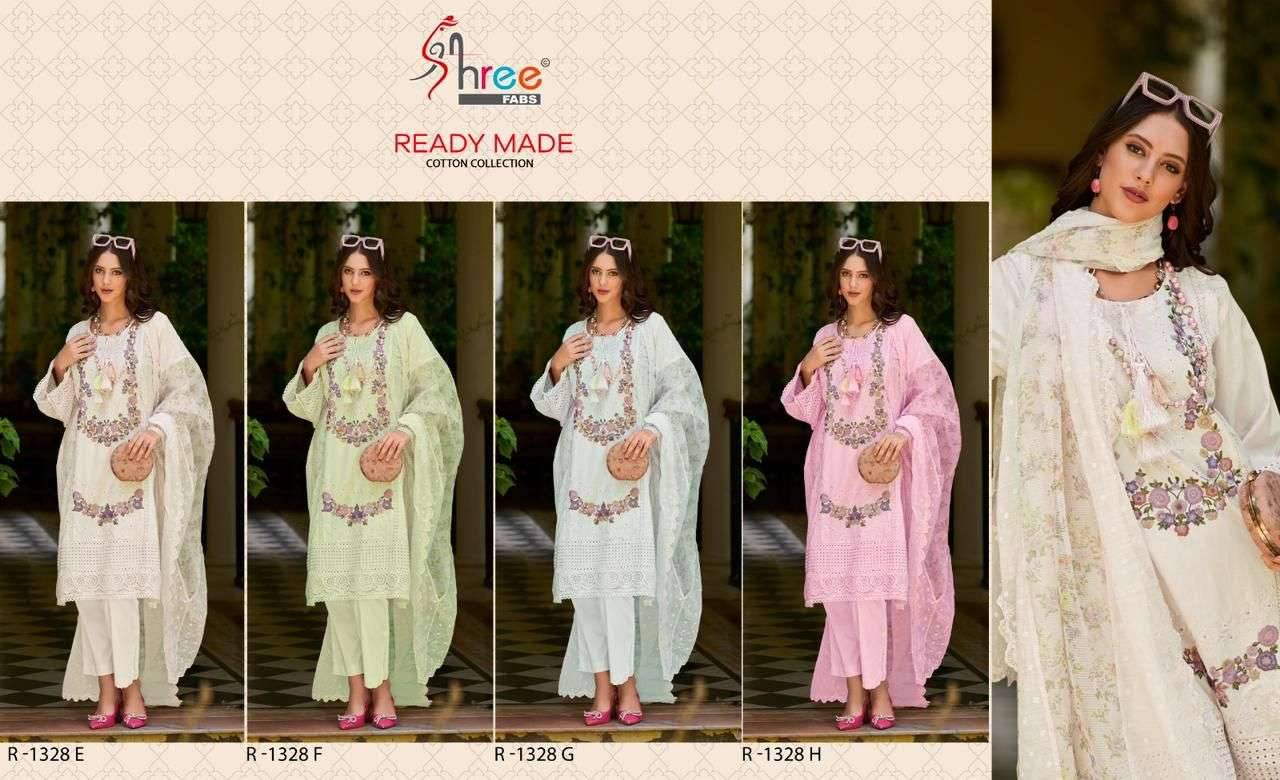 1328 COLORS by Shree Fabs 1328 e TO 1328 h SERIES Pakistani Stylish Beautiful Colourful Printed & Raga heavy moss readymade Dresses At Wholesale Price